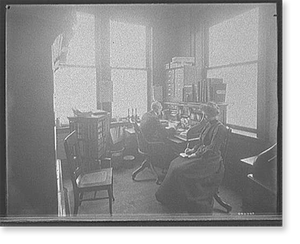 Antique Photo Print - Detroit, Michigan - Richmond and Backus Co. office