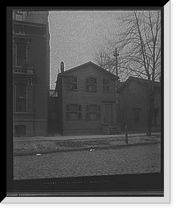 Historic Street Photo - Detroit, Michigan - No. 33 Center St. Street