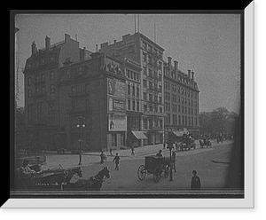 Historic Framed Print, [Detroit Photographic Company, 229 Fifth Avenue, New York City],  17-7/8" x 21-7/8"