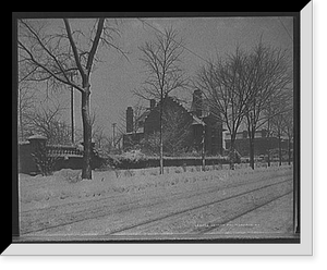 George Gough Booth residence, Detroit, Mich. - 3, Historic Print