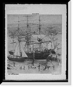 New York harbor, Vintage Poster