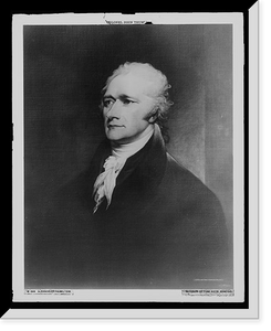 Historic Framed Print, Alexander Hamilton,  17-7/8" x 21-7/8"