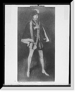 Sir Henry Irving as Philip II of Spain, Vintage Poster