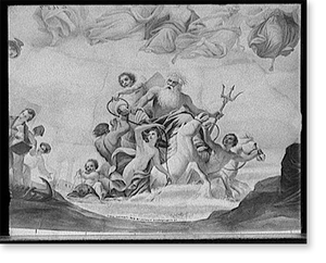 Historic Military - Apotheosis of Washington. Marine detail