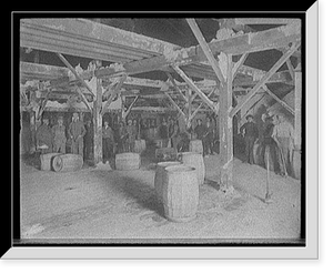 Historic Framed Print, Del Ray Salt Co.,  17-7/8" x 21-7/8"