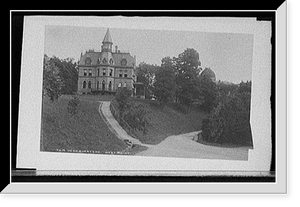 Historic Framed Print, Headquarters, West Point,  17-7/8" x 21-7/8"