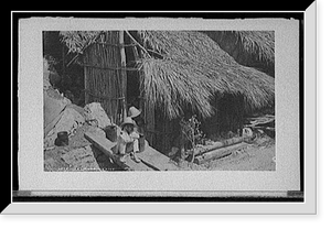 Historic Framed Print, In El Abra, Mexico,  17-7/8" x 21-7/8"