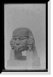 Vintage Photo Print - Serpentine bust Centeotl - Historic Wall Art Gift
