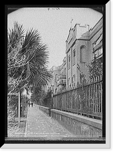 Historic Framed Print, Convent, Sisters of Our Lady of Mercy Savannah, Ga.,  17-7/8" x 21-7/8"