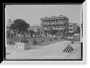 East Battery, Charleston, S.C. - 4, Antique Print