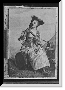 Historic Framed Print, Queen of the camp - 2,  17-7/8" x 21-7/8"