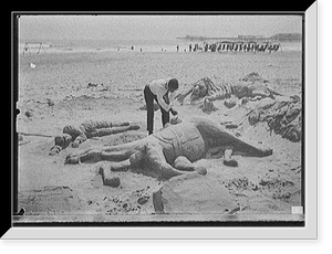 A Sandman, Atlantic City, N.J, Vintage Poster