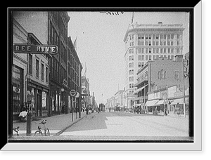 Broughton Street, Savannah, Ga. Classic, Antique Poster