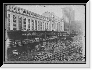 Construction, Grand Central Terminal, New York, N.Y, Historic Reproduction