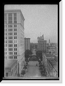 Historic Framed Print, [Bull Street, Savannah, Ga.] - 3,  17-7/8" x 21-7/8"