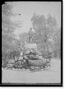 Vintage Photo Print - Minuteman memorial, possibly Lexington