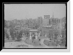 Historic Framed Print, [Washington Square, New York],  17-7/8" x 21-7/8"