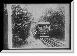 The Bi-pass, Mount Tom Railway, Mass, Vintage Poster