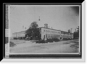 Historic Framed Print, [Wm. Heap & Sons building],  17-7/8" x 21-7/8"