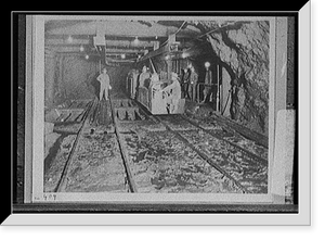 Copper mine, interior, Antique Wall Art