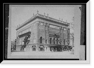 Historic Framed Print, [Washington Theater],  17-7/8" x 21-7/8"