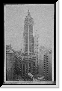 Singer Building, New York, Vintage Print