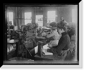 Historic Framed Print, [Richmond & Backus Co. bindery, Detroit] - 2,  17-7/8" x 21-7/8"