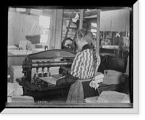 Historic Framed Print, [Richmond & Backus Co. bindery, Detroit] - 3,  17-7/8" x 21-7/8"