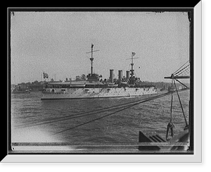U.S.S. New York, Dewey Naval Parade, Vintage Poster