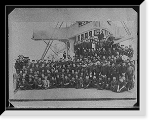 U.S.S. New York, ship's company - 4, Historic Print