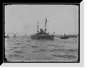 U.S.S. Texas - 15, Antique Poster