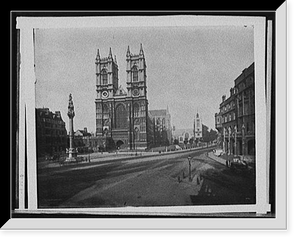 Historic Framed Print, [Westminster Abbey, England],  17-7/8" x 21-7/8"