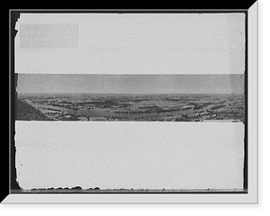 Historic Framed Print, Down the Connecticut from Mt. Holyoke, South Hadley, Mass. - 4,  17-7/8" x 21-7/8"