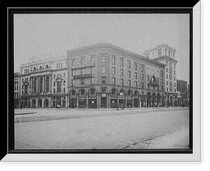 Historic Framed Print, [Opera House and Temple Theatre, Detroit, Michigan],  17-7/8" x 21-7/8"