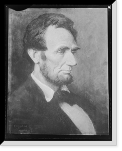 Abraham Lincoln, head-and-shoulders portrait - 5, Vintage Poster