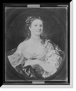 Historic Framed Print, [Mrs. William James, head and shoulders portrait],  17-7/8" x 21-7/8"