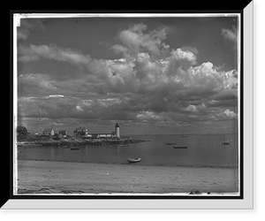 Annisquam Light, Gloucester, Mass. - 2, Vintage Print