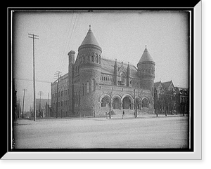 Vintage Building Photo - Detroit - Museum of Art - Historic Wall Art Gift