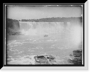 Historic Landscape - Niagara Falls - and the Maid of the Mist