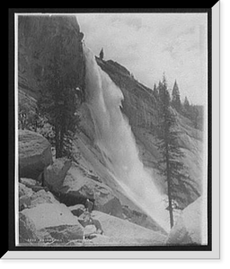 Historic Framed Print, Nevada Fall,  17-7/8" x 21-7/8"