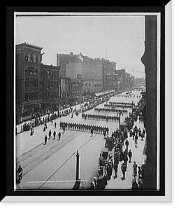 Historic Framed Print, Detroit Commandery no. 1, state encampment, Michigan K.T. [Knights Templar],  17-7/8" x 21-7/8"