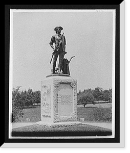 Concord, Mass., the Minute Man, Vintage Wall Art