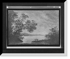 Historic Framed Print, [Landscape],  17-7/8" x 21-7/8"