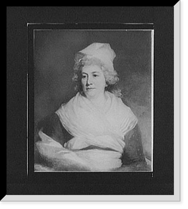 Sarah Franklin Bache, head and shoulders portrait - 2, Antique Wall Art