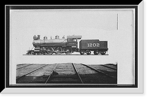 Chicago, Rock Island, and Pacific Railway locomotive Classic, Antique Wall Art