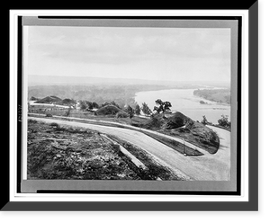 Vintage Landscape - Down the Mississippi from Indian Mound Park, St