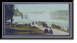 Historic Framed Print, Prospect Point, Niagara - 3,  17-7/8" x 21-7/8"