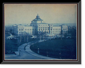 Antique Architecture - The Library of Congress - Vintage Home Decor Print