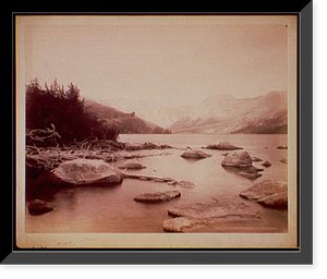 Lake de Amalia, Antique Print
