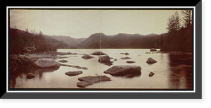 Lake de Amalia, Wy, Vintage Print